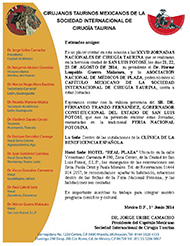 Invitación (XXVII JORNADAS NACIONALES DE CIRUGÍA TAURINA)