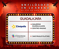 UN FILÓSOFO EN LA ARENA - GUADALAJARA