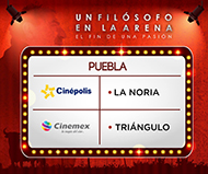 UN FILÓSOFO EN LA ARENA - PUEBLA