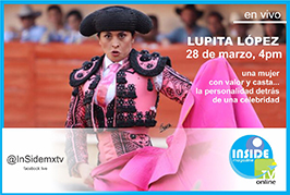 Lupita López hoy en InSide @insidemxtv