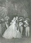 La Cantante y Actriz Carmen Salinas, en una de sus primeras presentaciones en la Capital, en el “Teatro del Pueblo”
