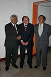 Manuel Fernández Landero Luna, Enrique Hernández Flores y Guillermo Mejía Llosas
