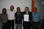 Guillermo Jiménez, Enrique Barrueta, Jorge Castillo, Enrique Hernández Flores y Mario Moreno