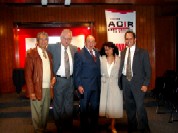 Alfredo Flórez, Henry Stone, Enrique Hernández Flores, Ganadera Aída Macías y Enrique Hernández Vázquez