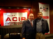Enrique Hernández Flores y Alejandro Álvarez Manilla (Director de Información de Grupo ACIR)