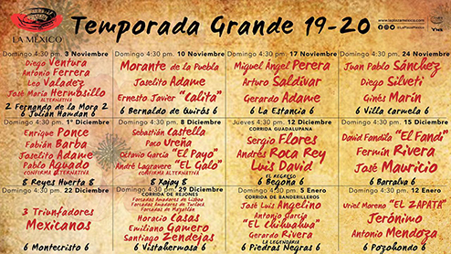 La Temporada Grande desde La México está en Grupo ACIR