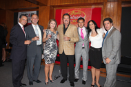 Jorge Espinosa de los Monteros, Hugo Nicolas Pérez, Rebeca Padilla, Luis Uribe, Jorge Espinosa de los Monteros Padilla, Mercedes Serna y Fabio de la Peña