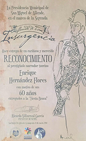 Homenaje y Reconocimiento a Enrique Hernández Flores (1928-2016) Q.E.P.D.