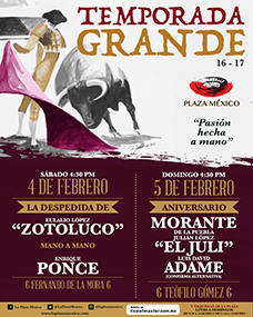 71º Aniversario de la Monumental Plaza de Toros “México”